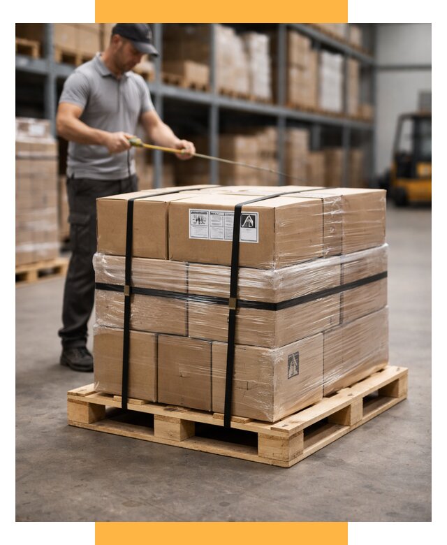 Упаковка и паллетирование грузов от 3566 р. | СетСервис-Крч