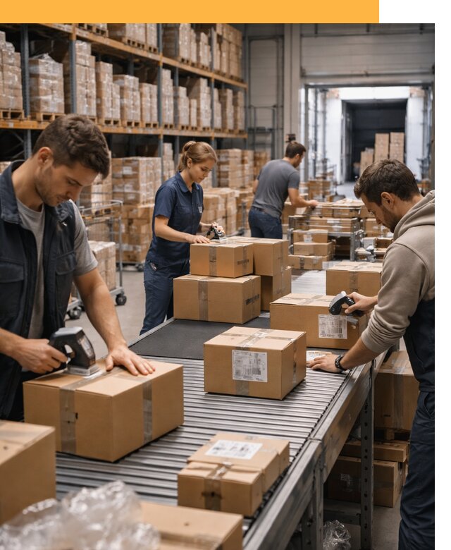 Доставка товаров для маркетплейсов от двери до склада от 7641