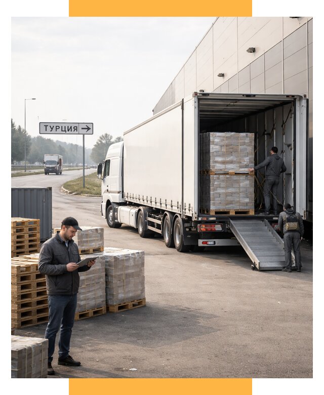 Автоперевозки и доставка фурой из Турции от 122256 р. | СетСервис-Крч
