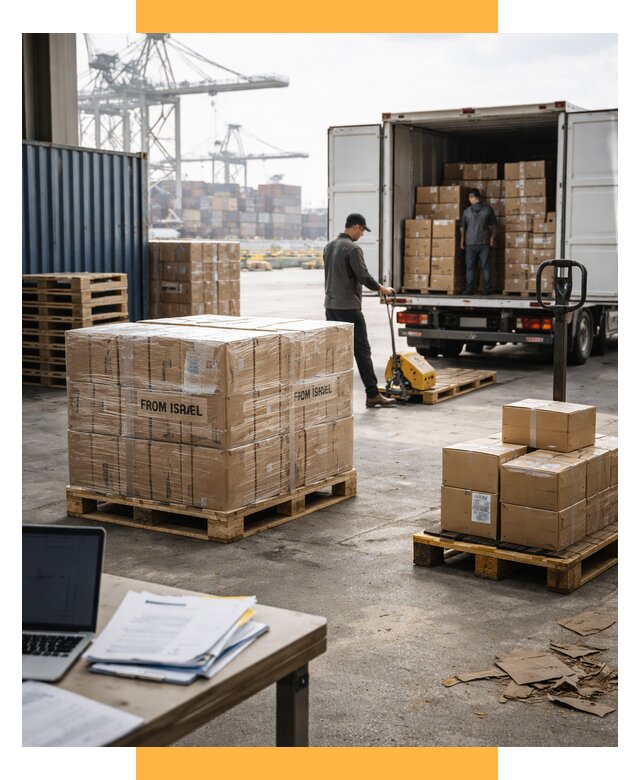 Доставка грузов из Израиля от 15282 р., логистика от СетСервис-Крч