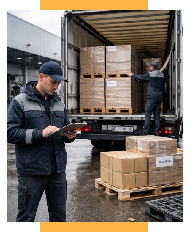 Доставка грузов из Беларуси от 15282 р. логистика СетСервис-Крч