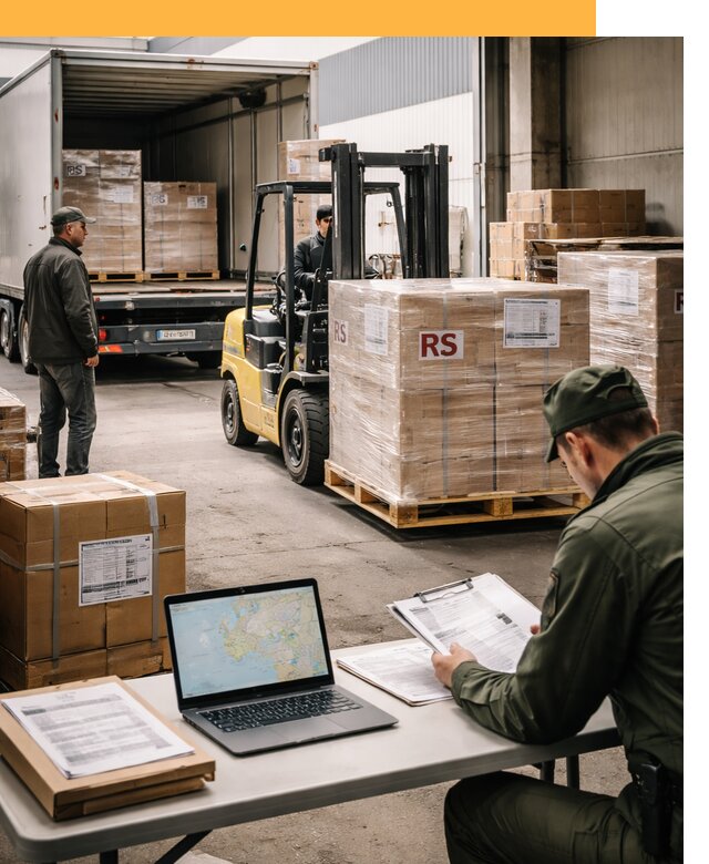 Доставка грузов в Сербию от 45846 руб, международные перевозки