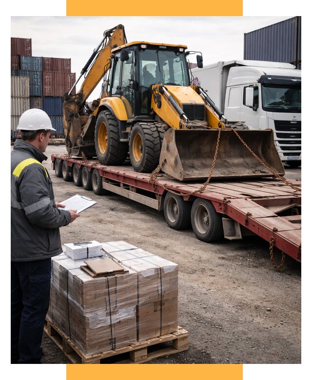 Международная перевозка спецтехники от 45846 р., СетСервис-Крч