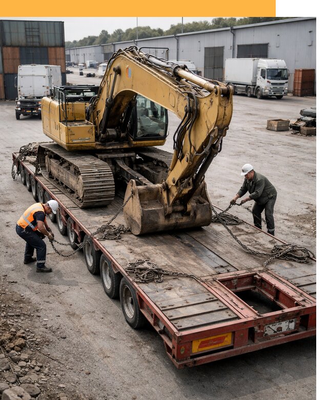 Перевозка спецтехники по России и миру от 45846 руб