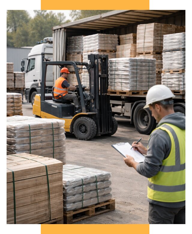 Перевозка строительных материалов от 5603 р. | СетСервис-Крч