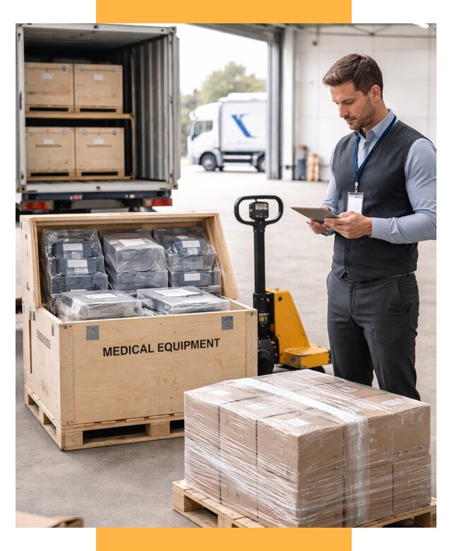 Перевозка медицинского оборудования от 15282 р. в СетСервис-Крч