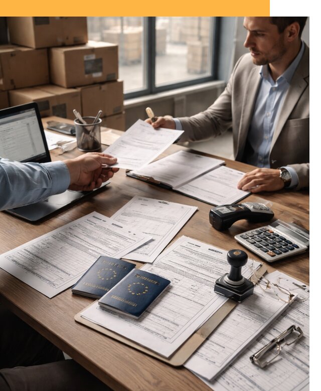 Таможенное оформление грузов из Европы от 8660 руб