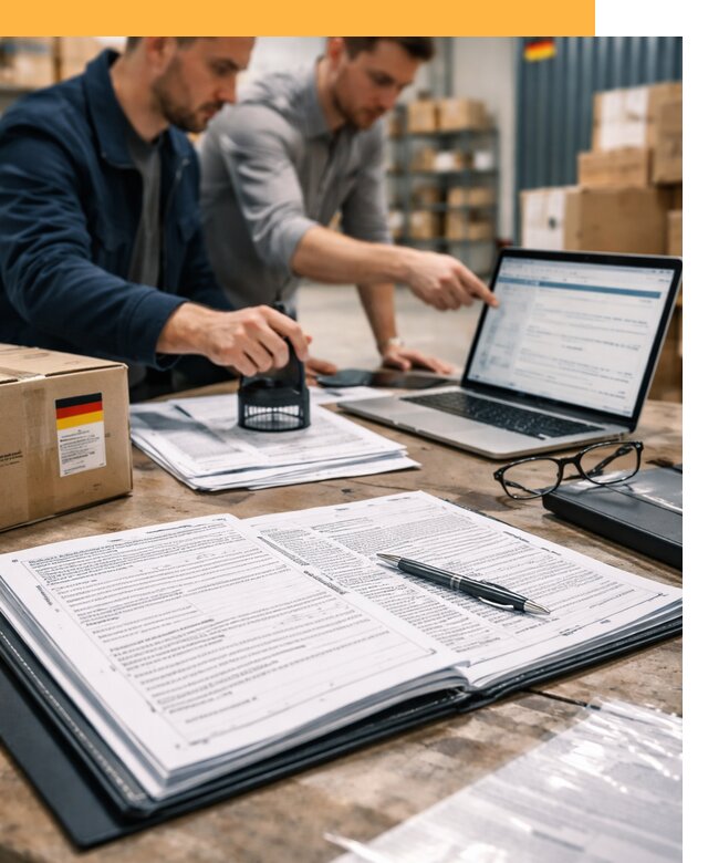 Таможенное оформление грузов из Германии от 9169 руб.