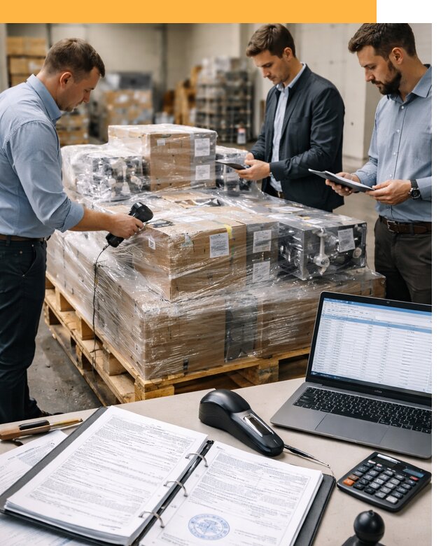 Таможенное оформление промышленного оборудования от 15282 руб.