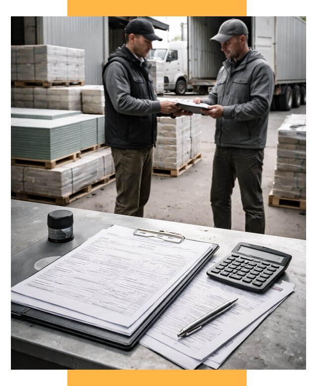 Таможенное оформление стройматериалов от 8660 р. | СетСервис-Крч