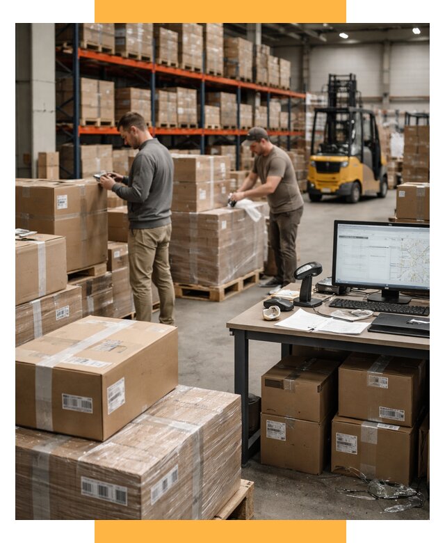 Склад консолидации в Европе от 6622 р., услуги СетСервис-Крч